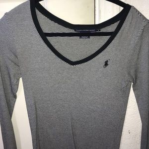 Striped long sleeve 🐎🖤🤍